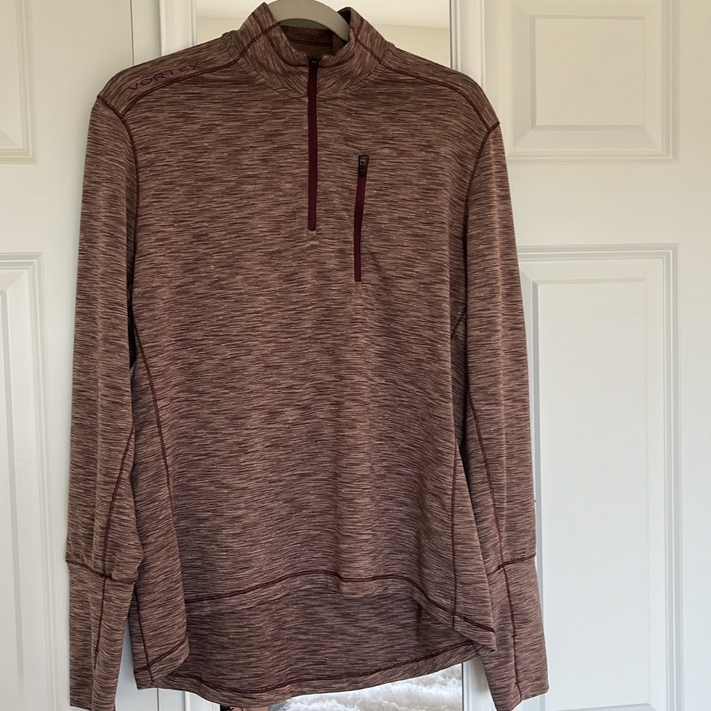 Women’s Long sleeve Vortex 1/4 zip size large